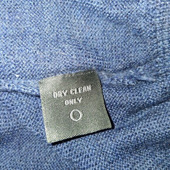 Lyle and Scott Mens 100% Merino Wool Sweater XL Blue Argyle Classic Golf Preppy - Picture 4 of 7